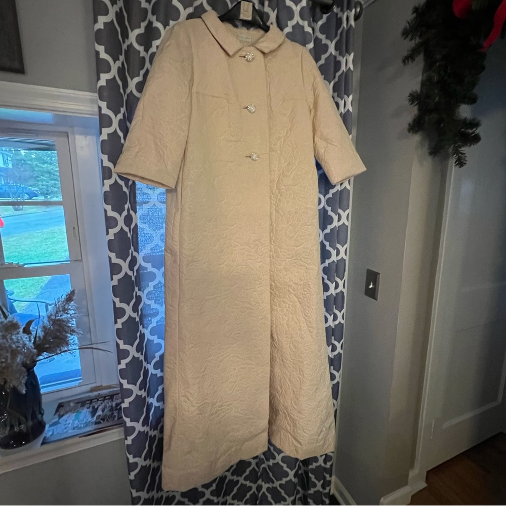 1960s evening coat